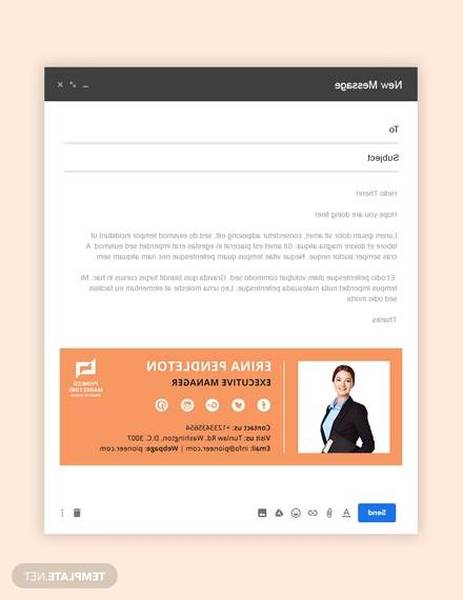 email marketing graphic design