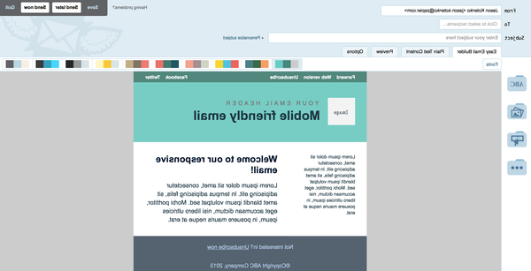email marketing html